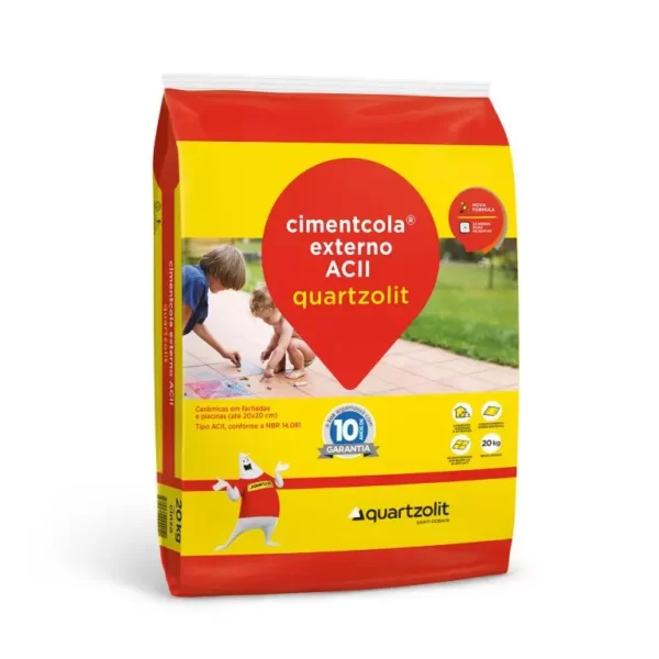 Argamassa Cimentcola Externo ACII Quartzolit