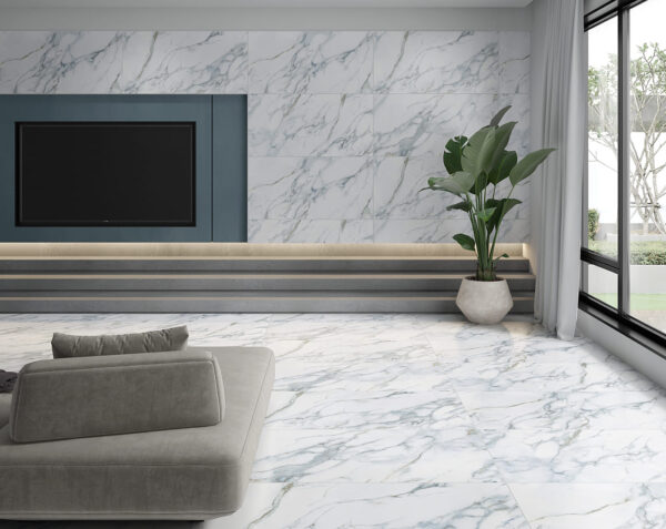 Piso 60x120 Gran Calacata Blue Mate RT - Imagem 2