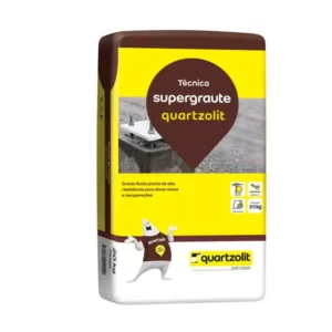 Argamassa Graute Quartzolit de uso Externo e Interno 25kg Super